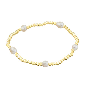 Sterling Silver Freshwater Pearl Bracelet BR431