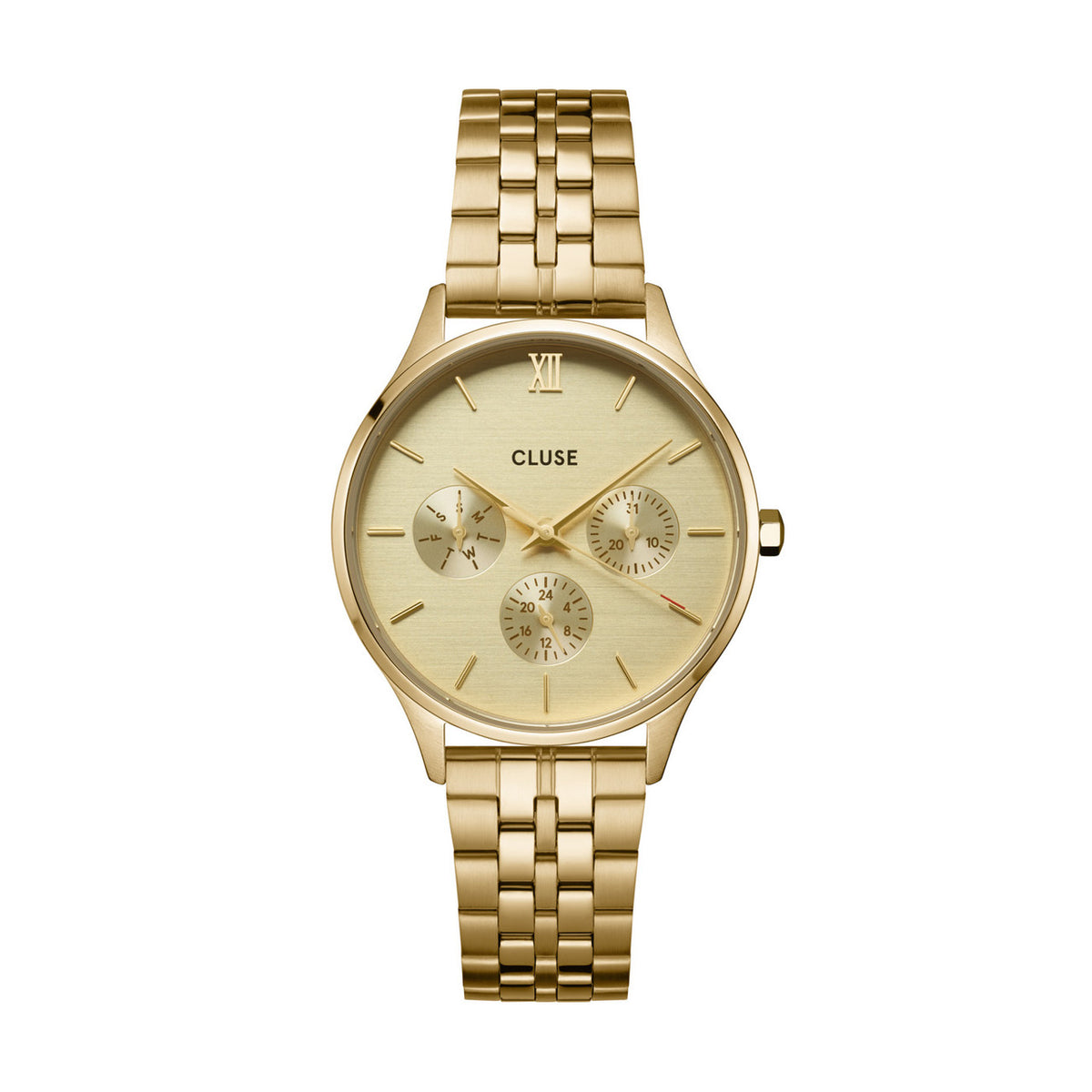 CLUSE Minuit Multifunction Full Gold Link CW10701