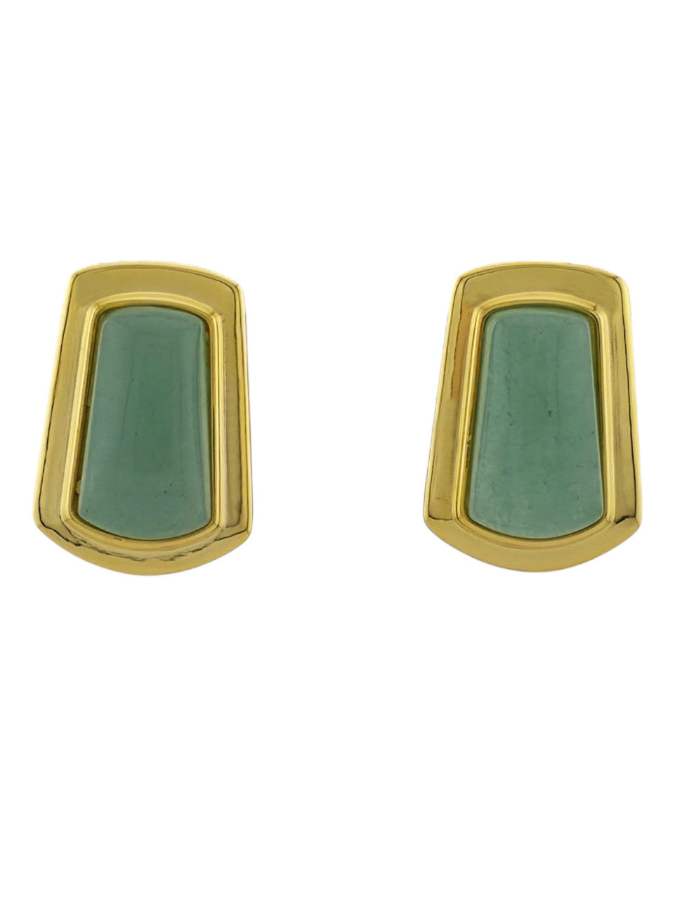 Sonne Aria Green Aventurine Earrings