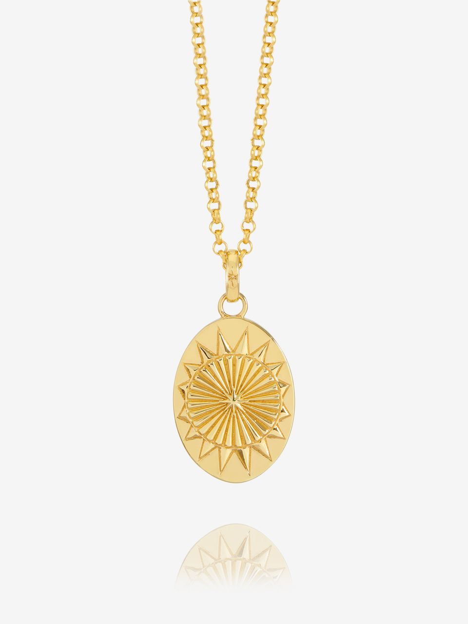 Rachel Jackson Deco North Star Gold Necklace