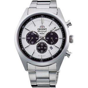 ORIENT Neo 70s Solar Quartz Men's Stainless Steel Watch WV0041TX