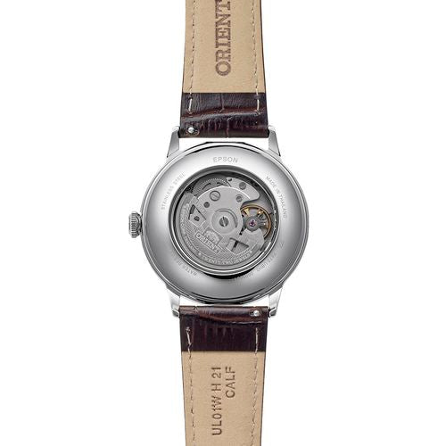 ORIENT Bambino Automatic Leather Watch RN-AC0032V