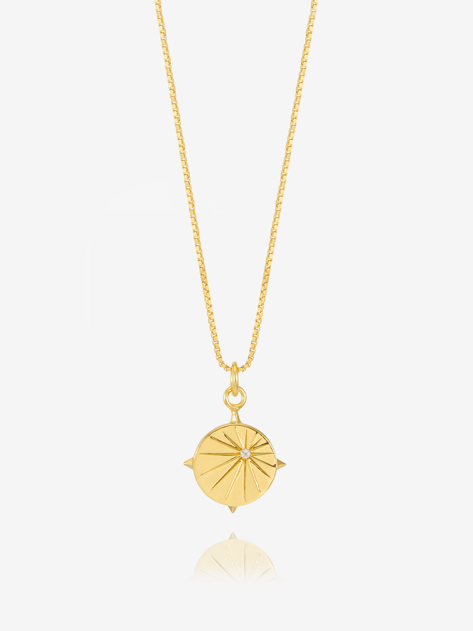 Rachel Jackson North Star Gold Necklace
