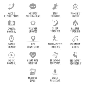 Reflex Active SERIES 49 Smart Calling Watch Black Strap