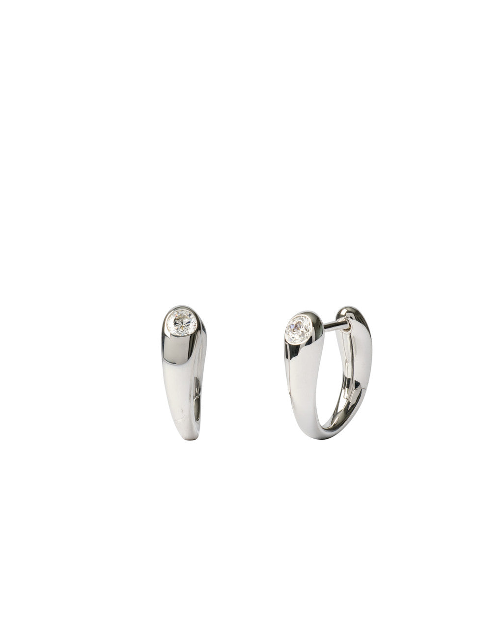 PDPAOLA Serena Silver Hoops