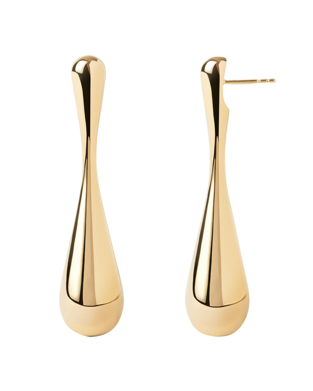 PDPAOLA Glacier Teardrop Gold Earring