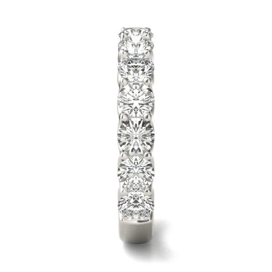 14K White Gold (G-VS) Round Lab Grown Diamond Ring