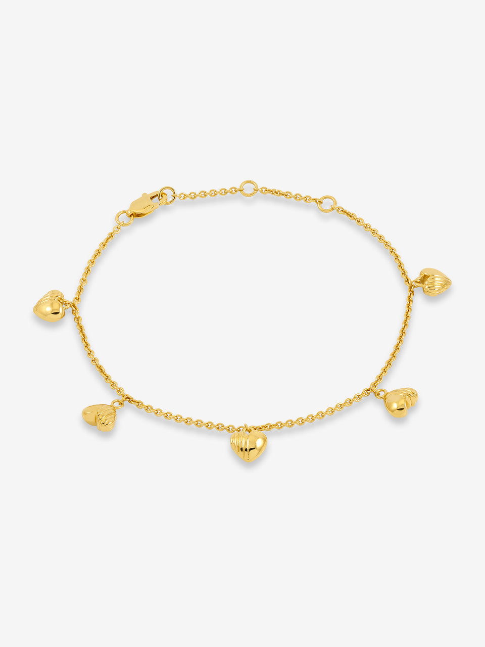 Rachel Jackson Untamed Deco Hearts Bracelet
