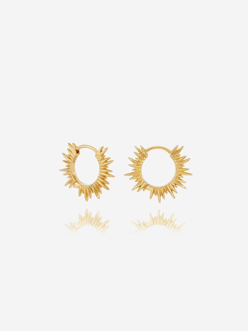 Rachel Jackson Electric Goddess Mini Huggie Gold Hoop Earrings