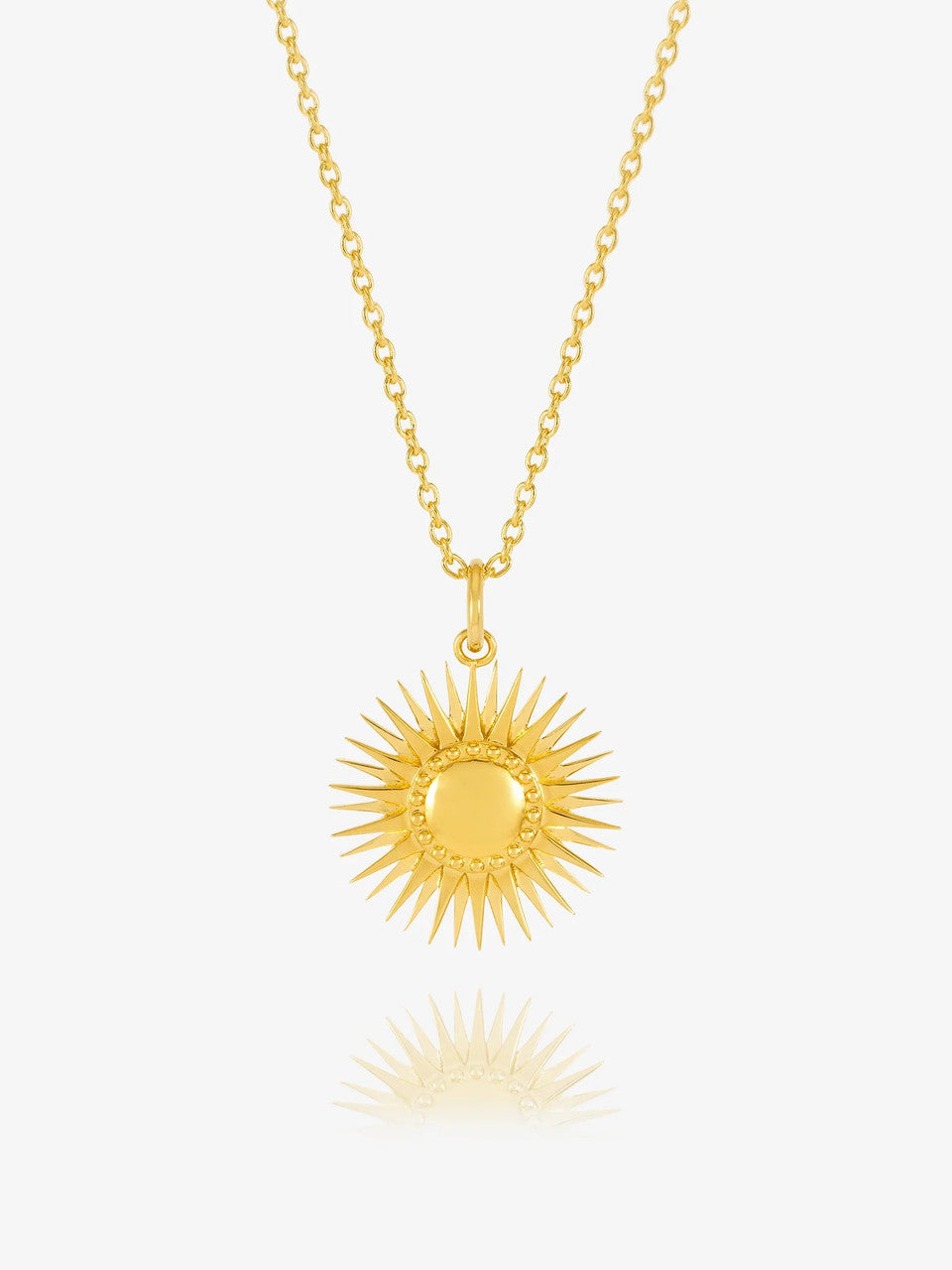 Rachel Jackson Art Deco Sun Necklace