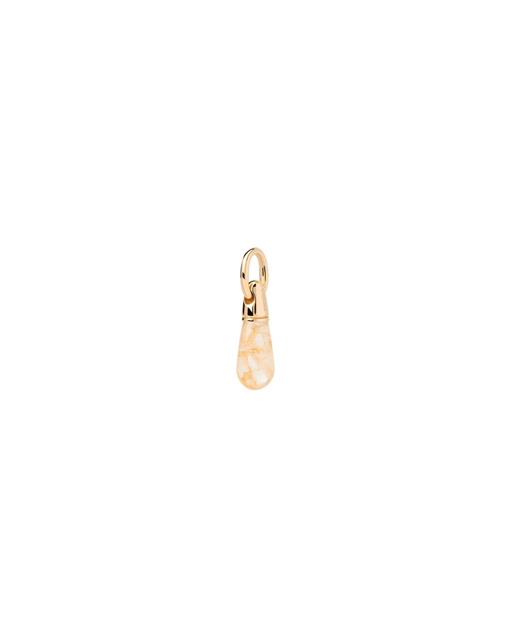 PDPAOLA Yellow Aventurine Drop Pendant