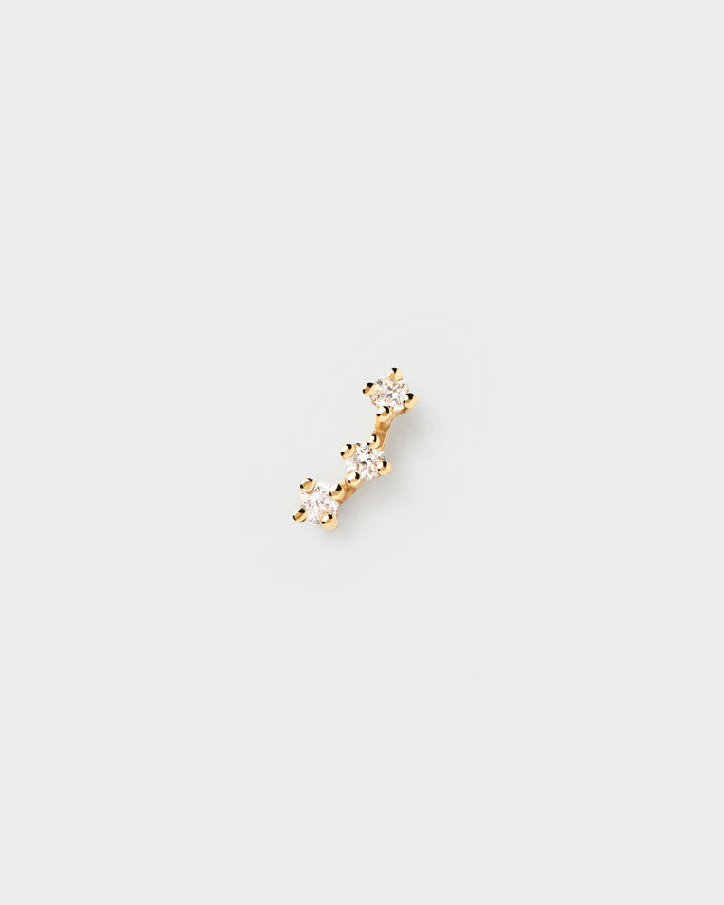 PDPAOLA FINE Diamonds and Gold Brooklyn Single Earring