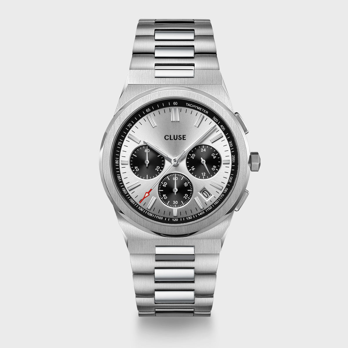 CLUSE Vigoureux Chrono Silver/Silver Link CW20807