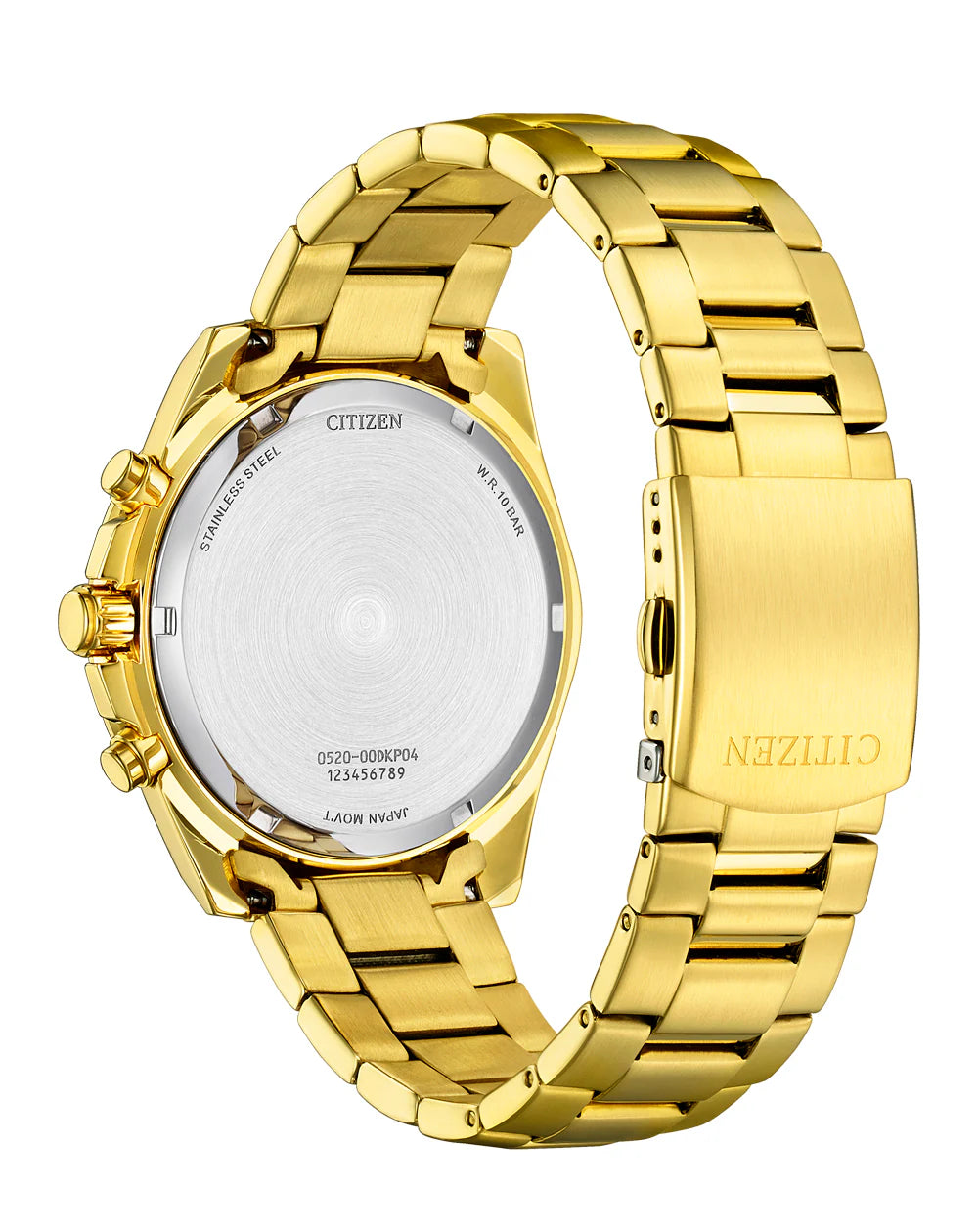 CITIZEN Gents Quartz Gold Plated SS Watch AN8232-53A