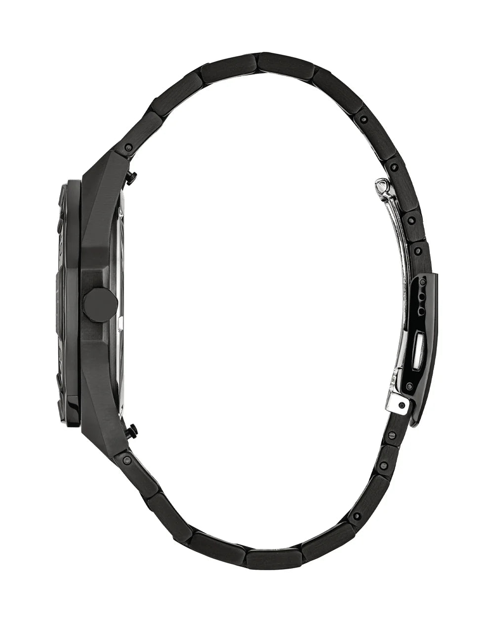 CITIZEN Black Ion Plated SS EcoDrive Men&#39;s Watch AW1855-52E