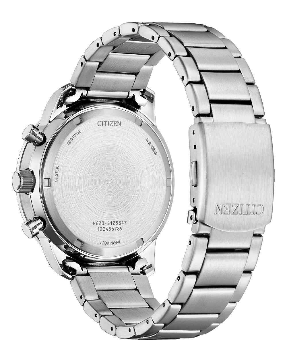 CITIZEN EcoDrive Chronograph Men's Watch CA4500-91E