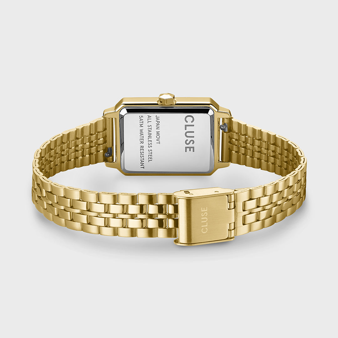 CLUSE Fluette Sage Green/Gold Link CW11514