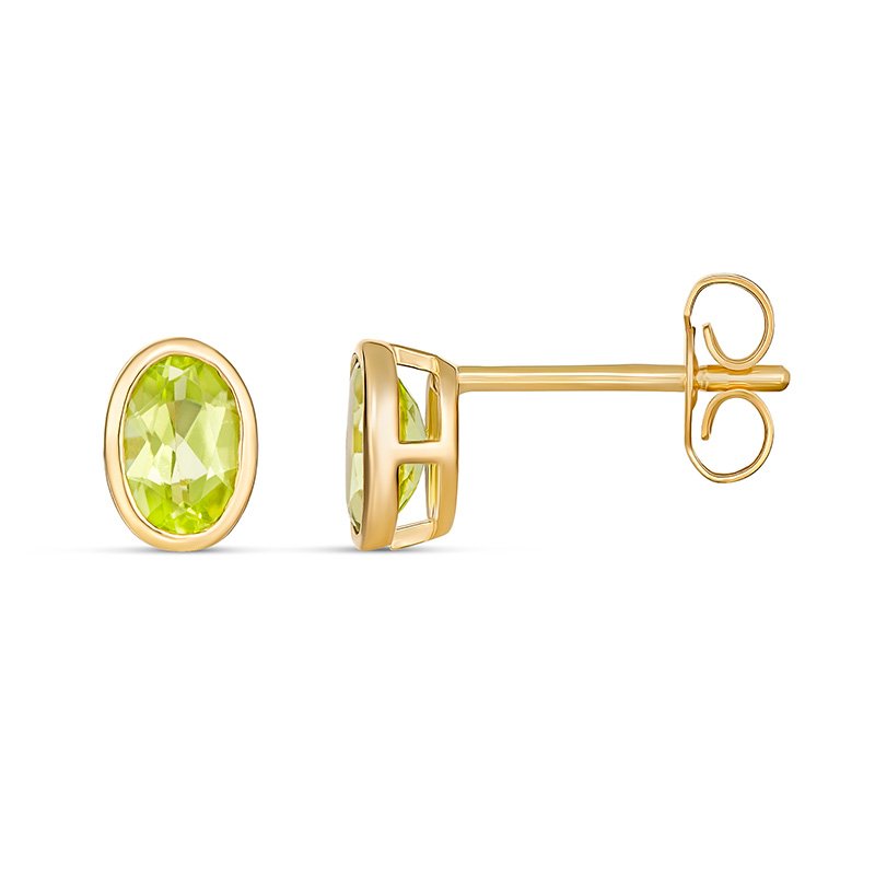 9KY Minda Peridot Earrings