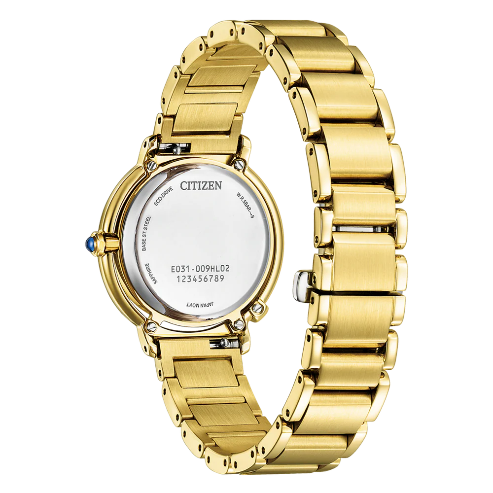 CITIZEN L Arising EcoDrive Dia Gold Plated EM1092-64D