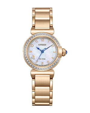 CITIZEN L Ecodrive Ladies Diamond Watch EM1123-89D