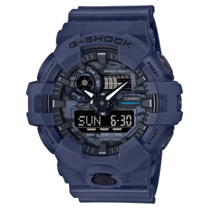 CASIO G-Shock DUO W/Time 200M Blue/Camo GA700CA-2A