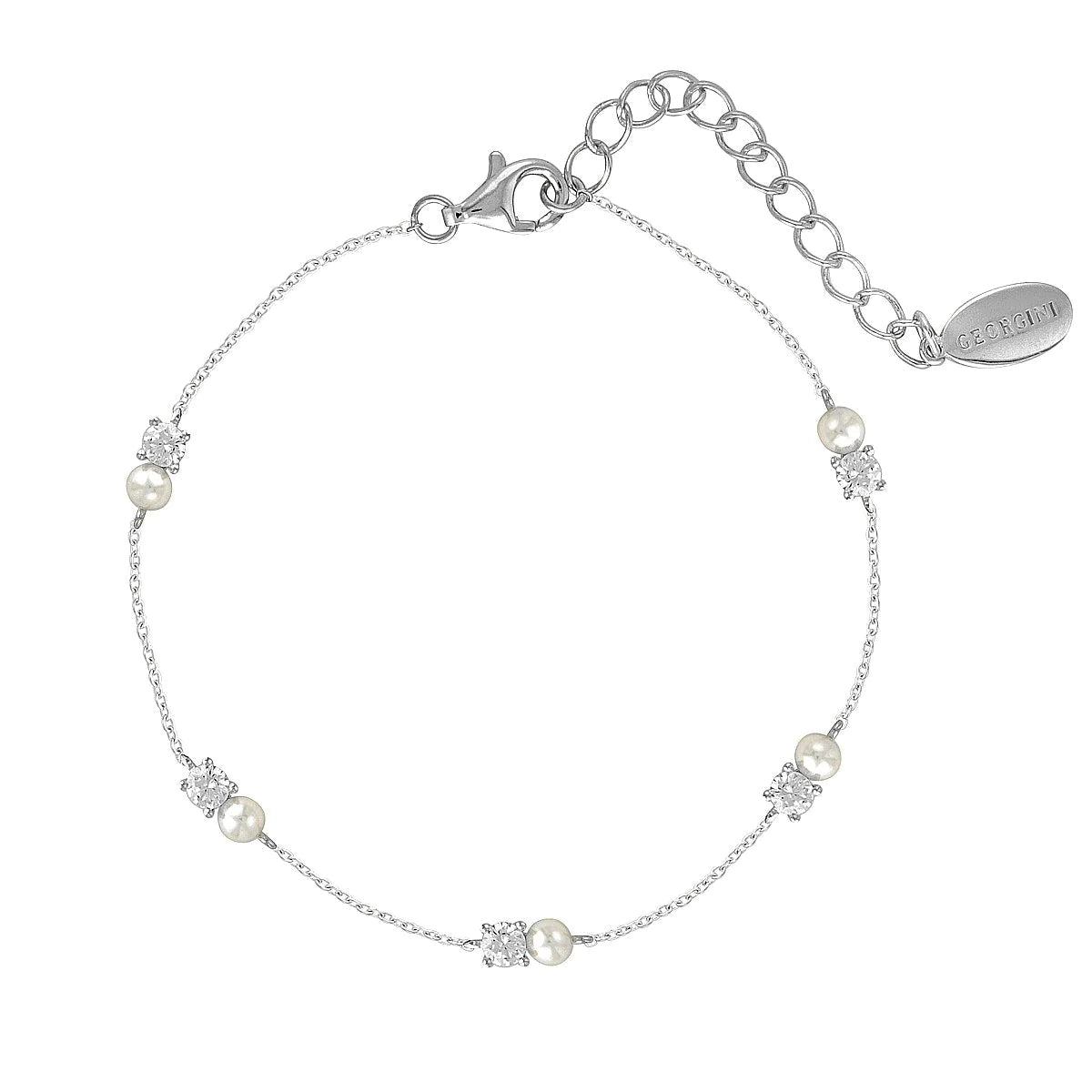GEORGINI Noel Nights Snow Drop Bracelet Silver IB188W