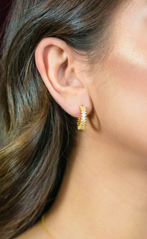 GARLAND EARRINGS GOLD