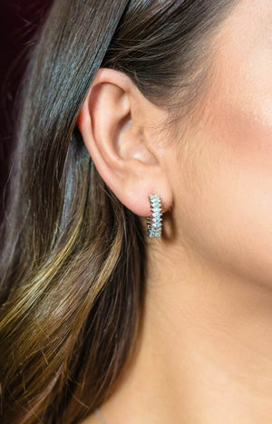 GARLAND EARRINGS SILVER