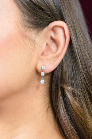 TRILOGY EARRINGS SILVER