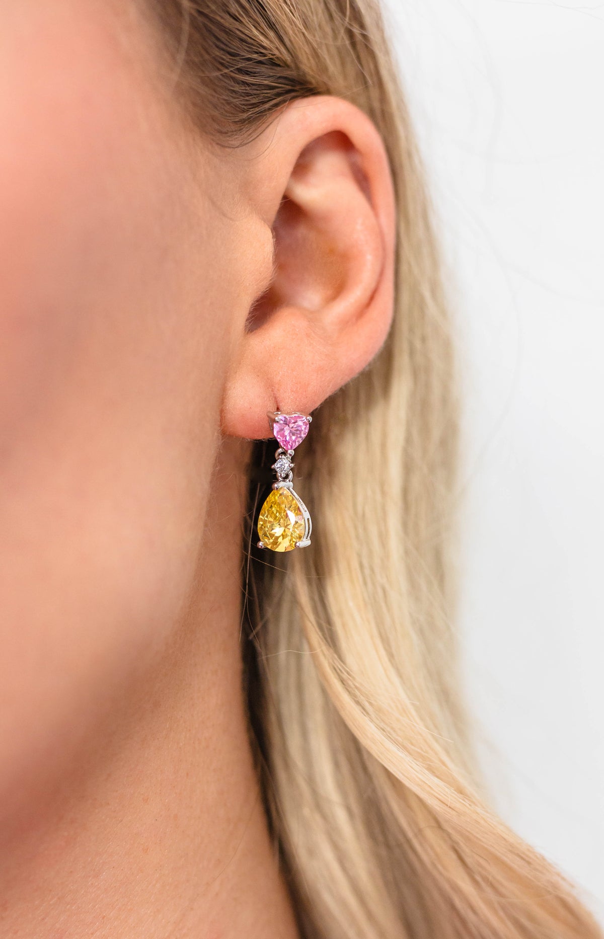 SWEETHEART DREAM EARRINGS SILVER