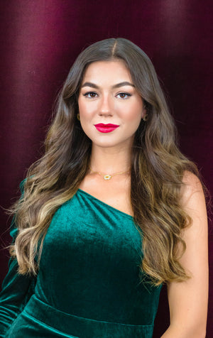 MY ONLY SUNSHINE BAGUETTE EARRINGS GOLD