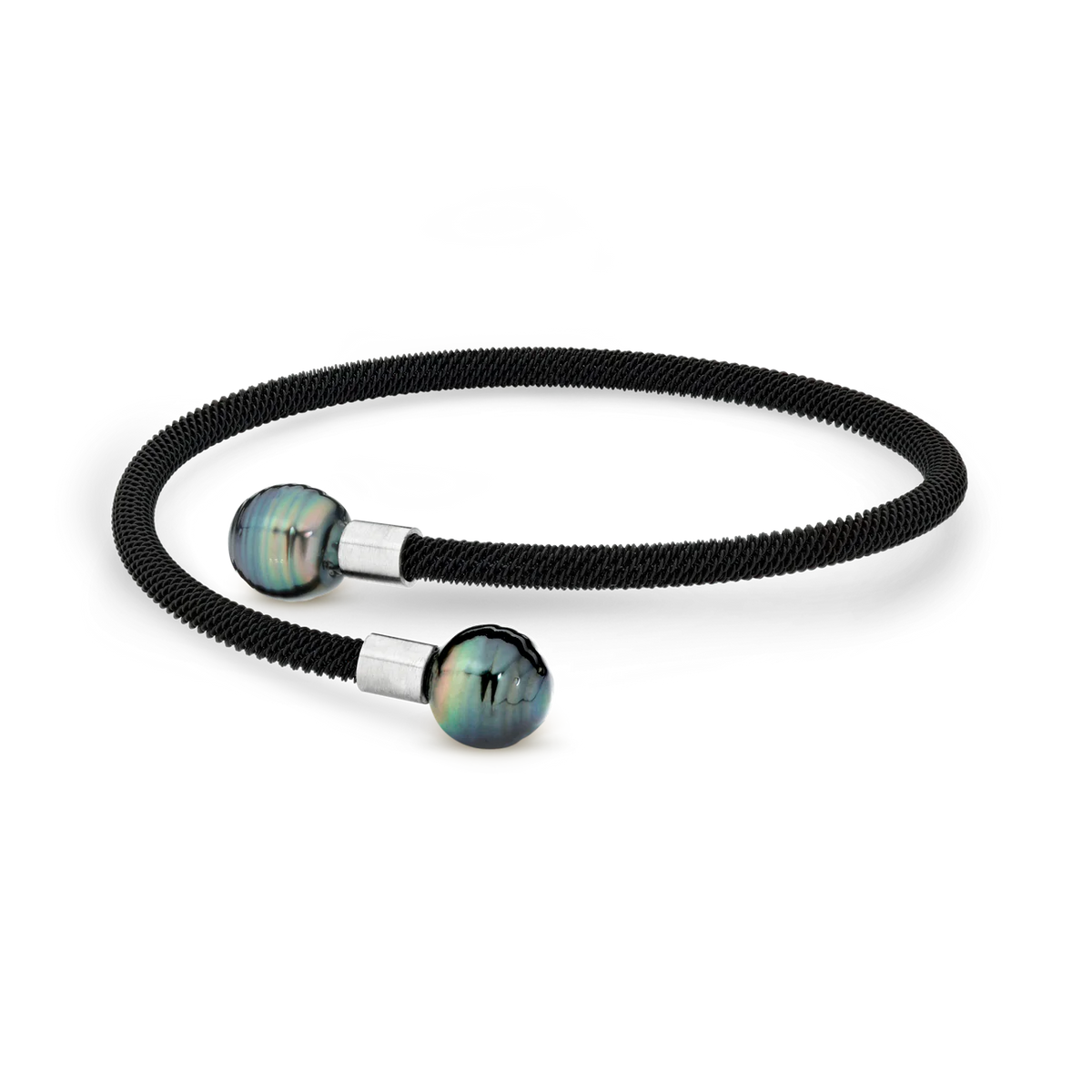 Tahitian Mesh Bracelet IP251-BLK-TAH19