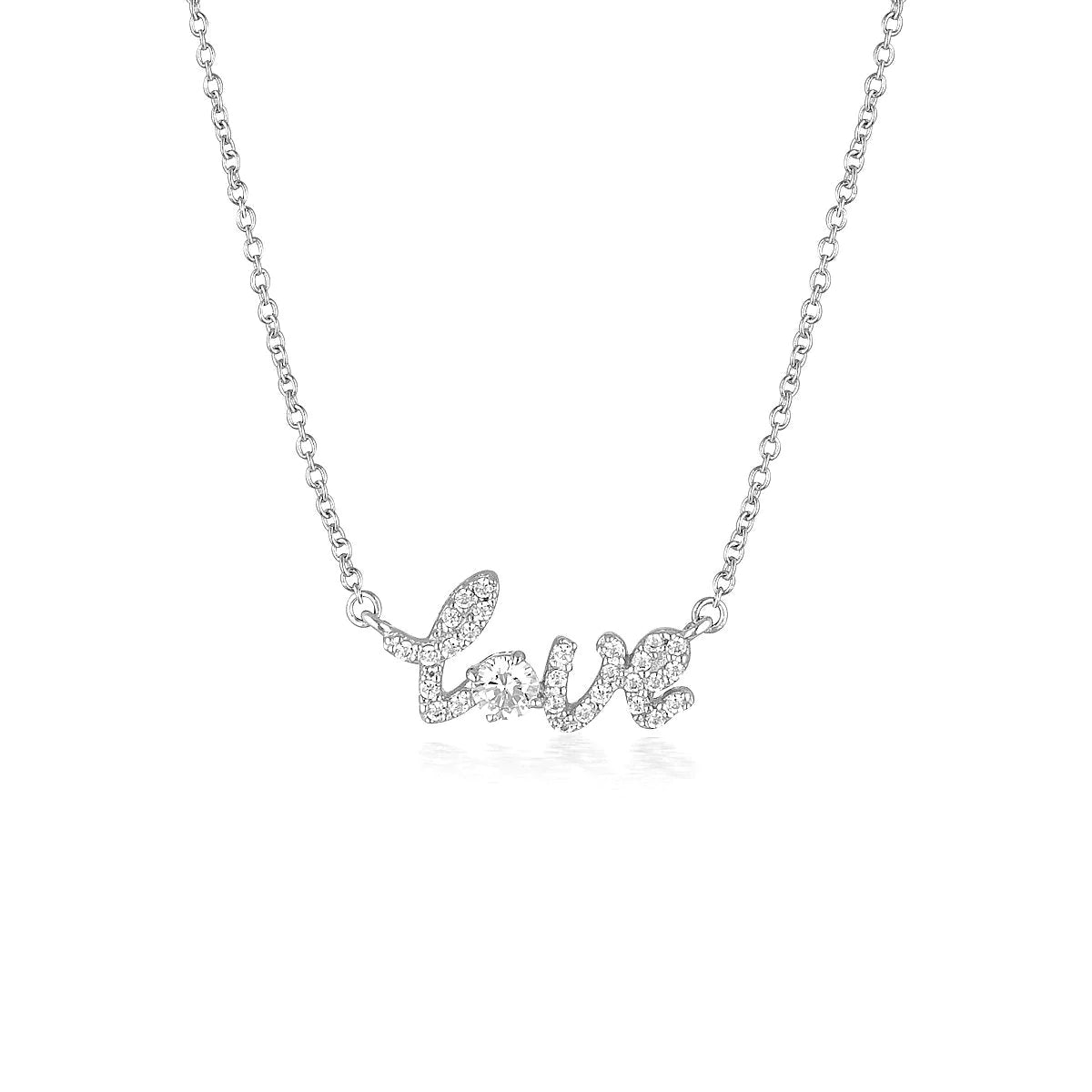 GEORGINI Noel Nights Love Pendant Silver IP861W