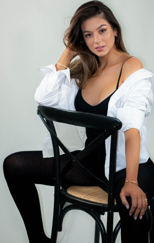 LUXURY LETTERS J INITIAL PENDANT GOLD