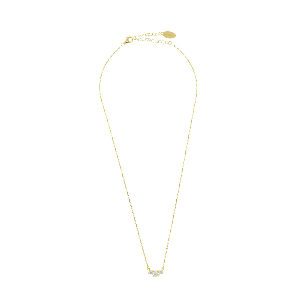 TRILOGY PENDANT GOLD