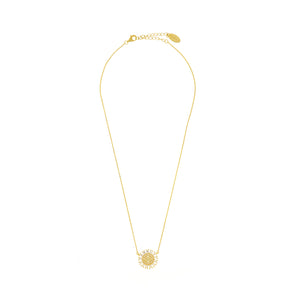 MY ONLY SUNSHINE BAGUETTE PENDANT GOLD