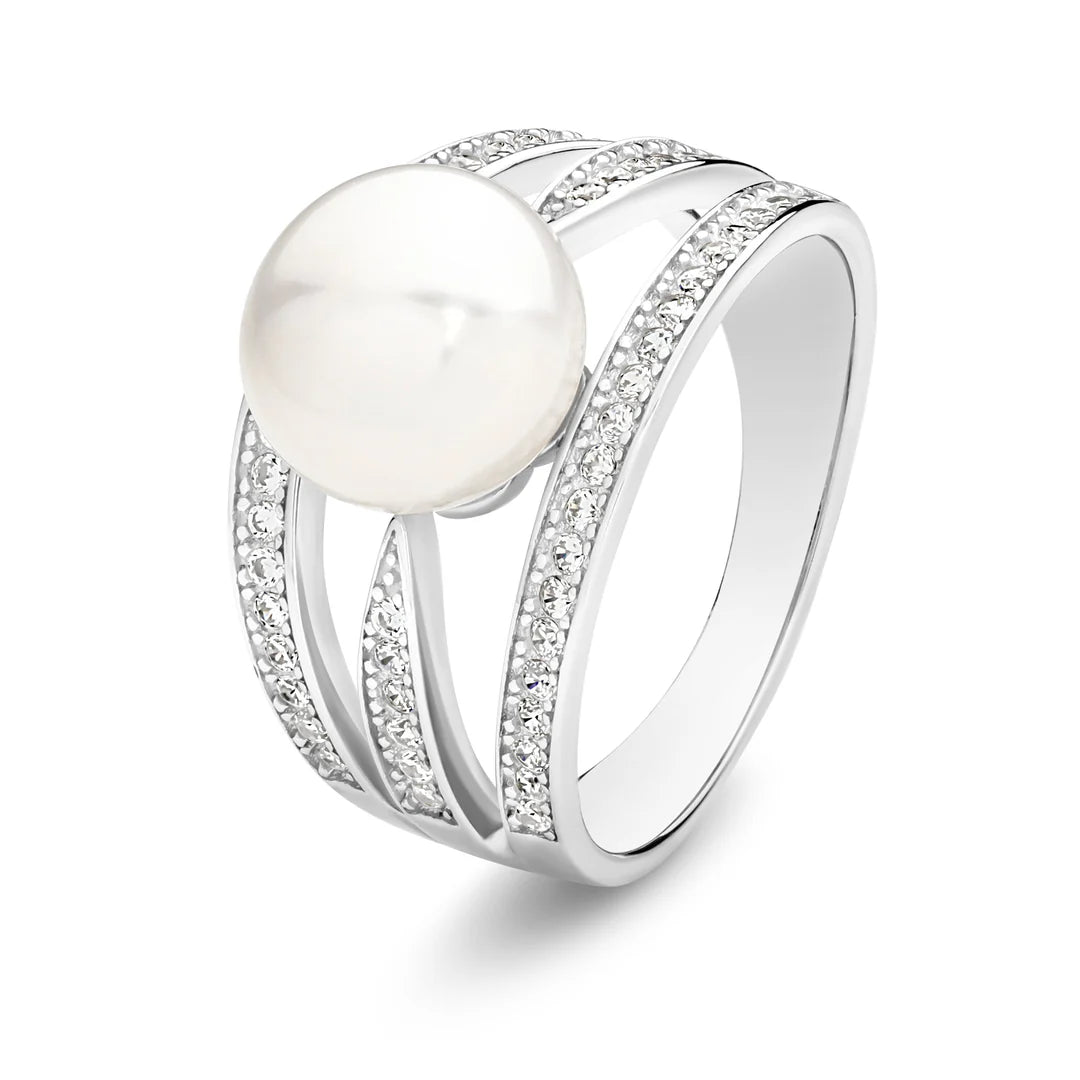 Sterling Silver Layla Pearl Ring