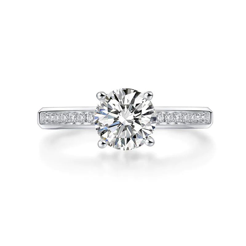 14K Gold Lab Grown 1ct Diamond Ladies Ring MLGR005