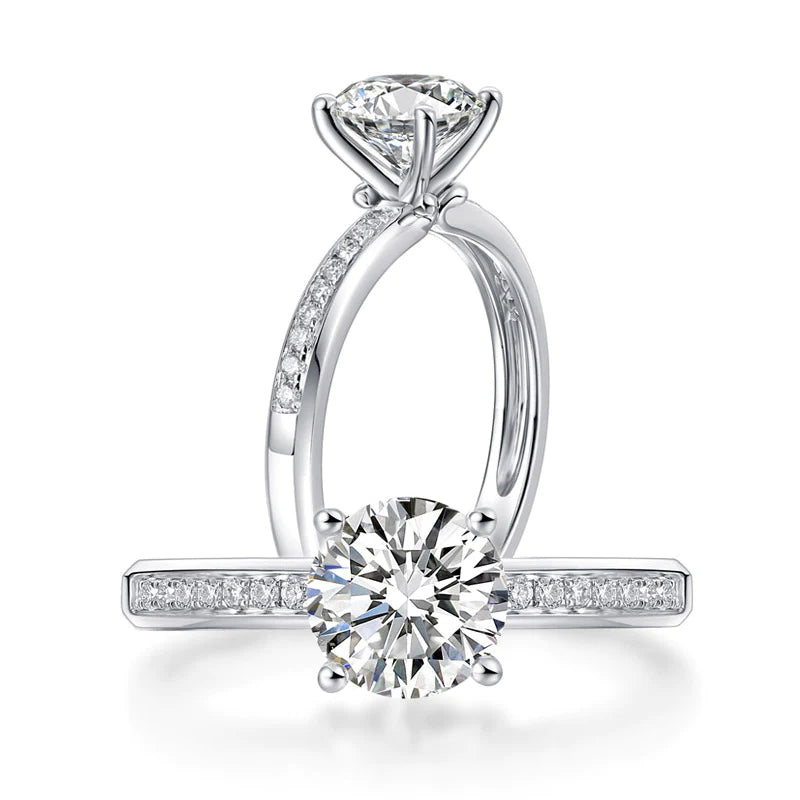 14K Gold Lab Grown 1ct Diamond Ladies Ring MLGR005