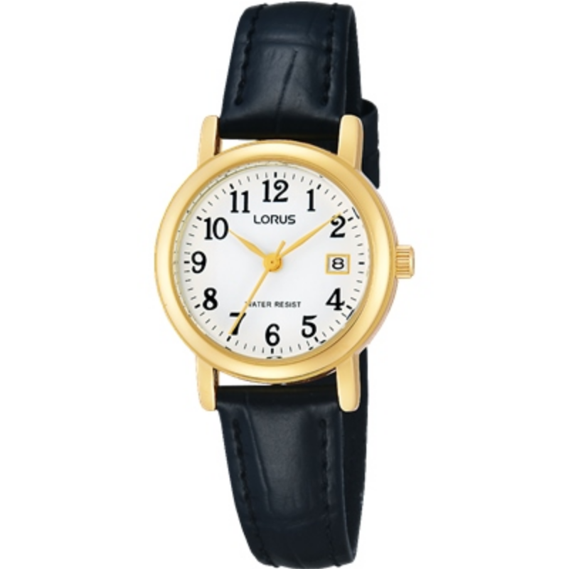 LORUS Analogue 3 Hands Ladies Leather RH764AX-5