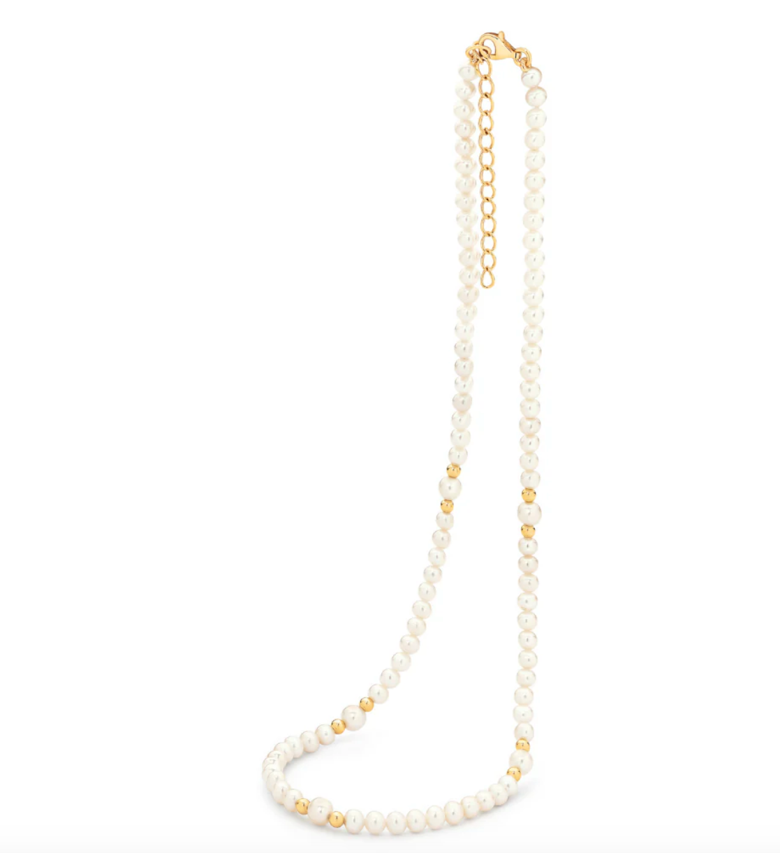 Alaia Necklace Sterling Silver Gold Plated