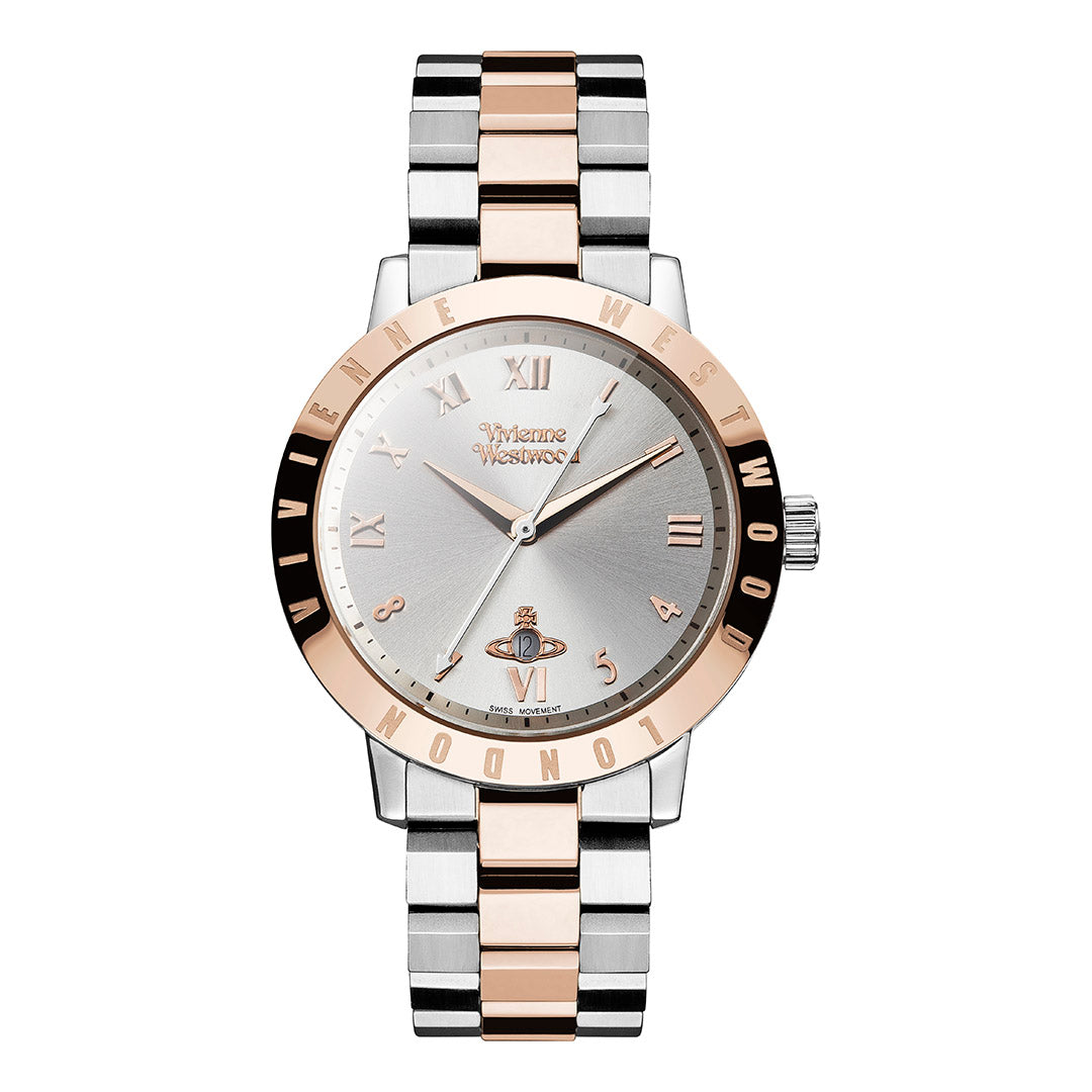 Vivienne Westwood Bloomsbury Watch Two Tone Rose Gold