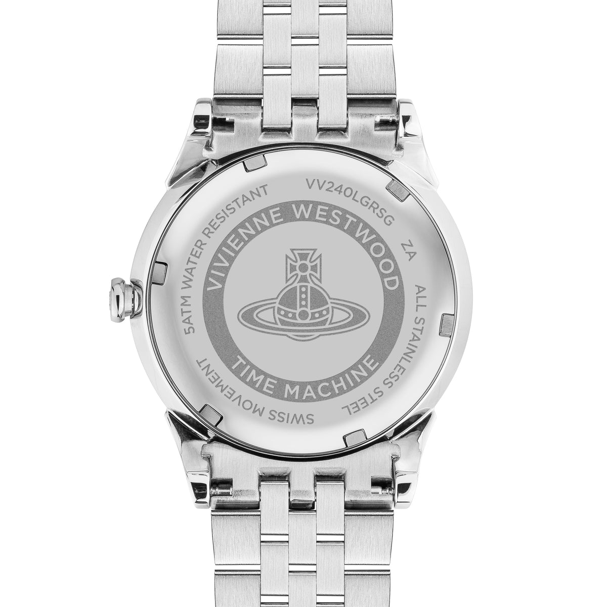 Vivienne Westwood Seymore Green Dial Two Tone Strap Watch