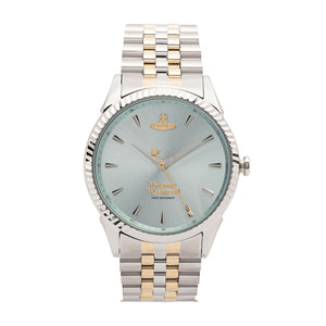Vivienne Westwood Seymore Green Dial Two Tone Strap Watch