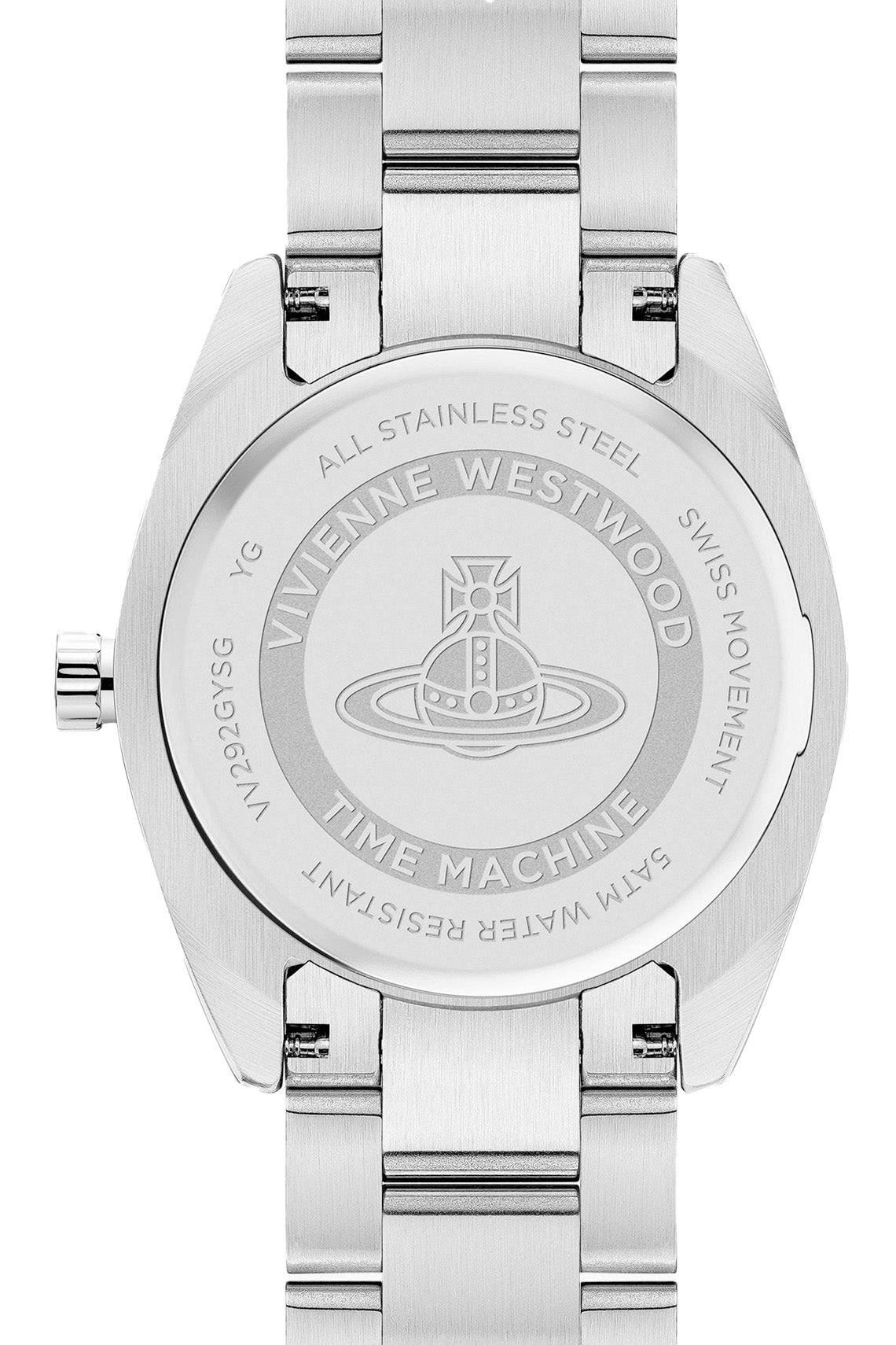 Vivienne Westwood Westwood Fenchurch Silver Dial Two Tone Strap Watch