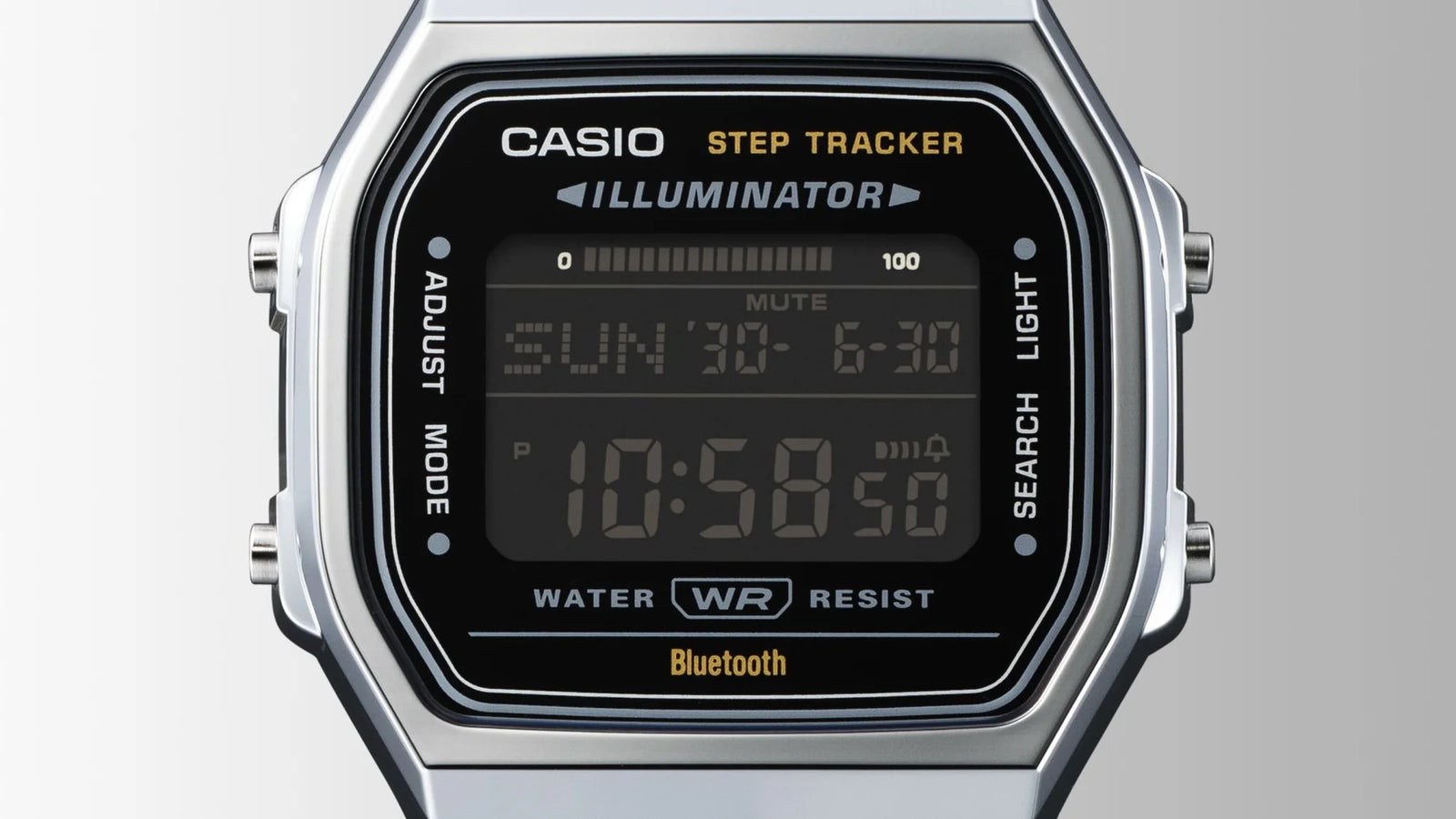 CASIO Vintage Digital Step tracker ABL100WE-1B