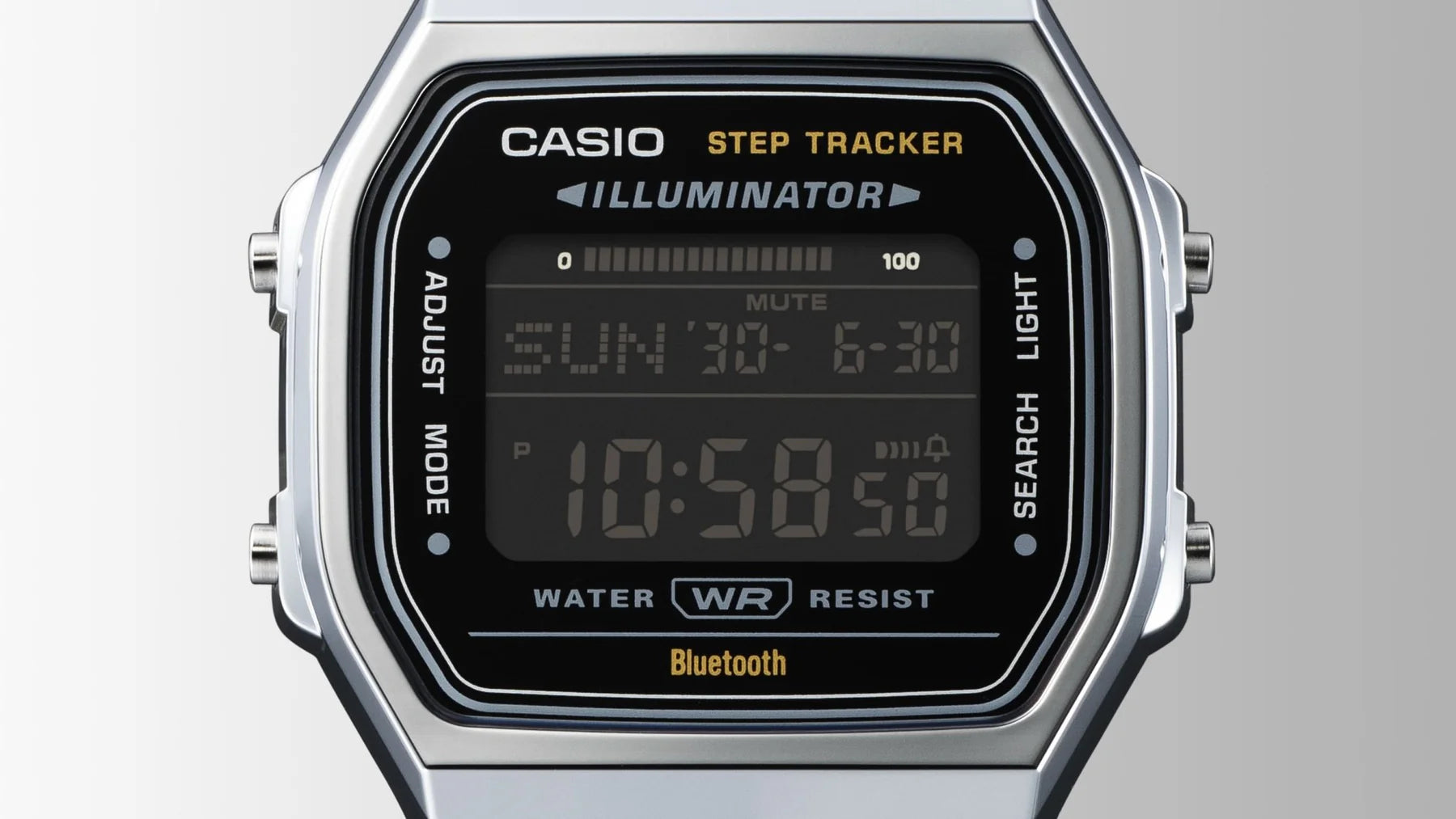 CASIO Vintage Digital Step tracker ABL100WE-1B