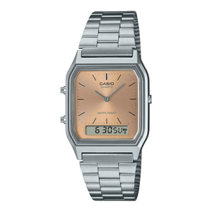 CASIO Gents DUO Vintage Trendy Colour Dual Time AQ230A-4A