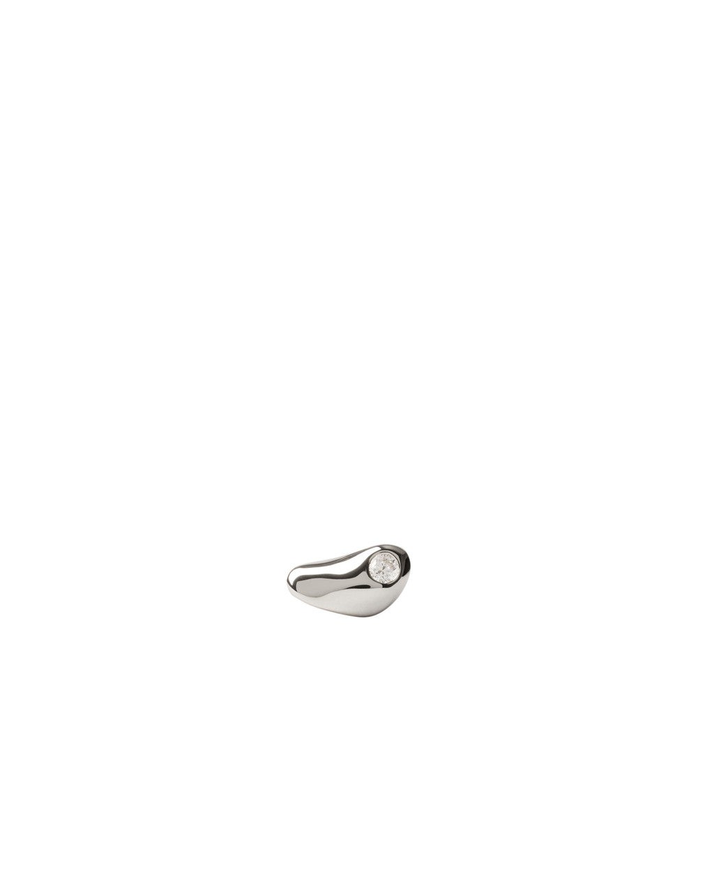 PDPAOLA Delta single stud earring