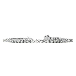 14K Gold 4.00 CTW Lab Diamond (G/Vs) Tennis Bracelet AGI Certified
